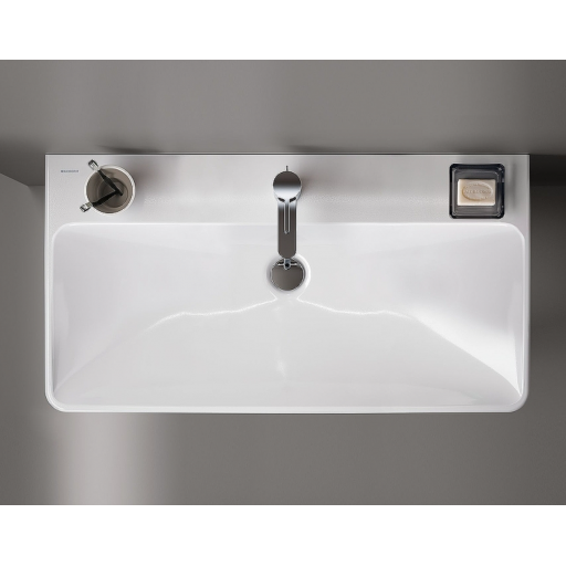 Раковина подвесная Geberit Smyle Square 500.249.01.1 белая